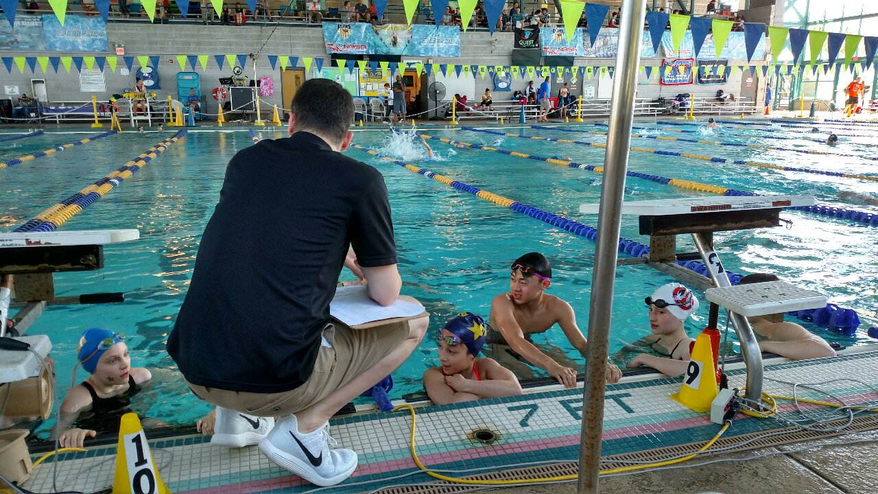 FISH Coach Matt Pelletier with his crew